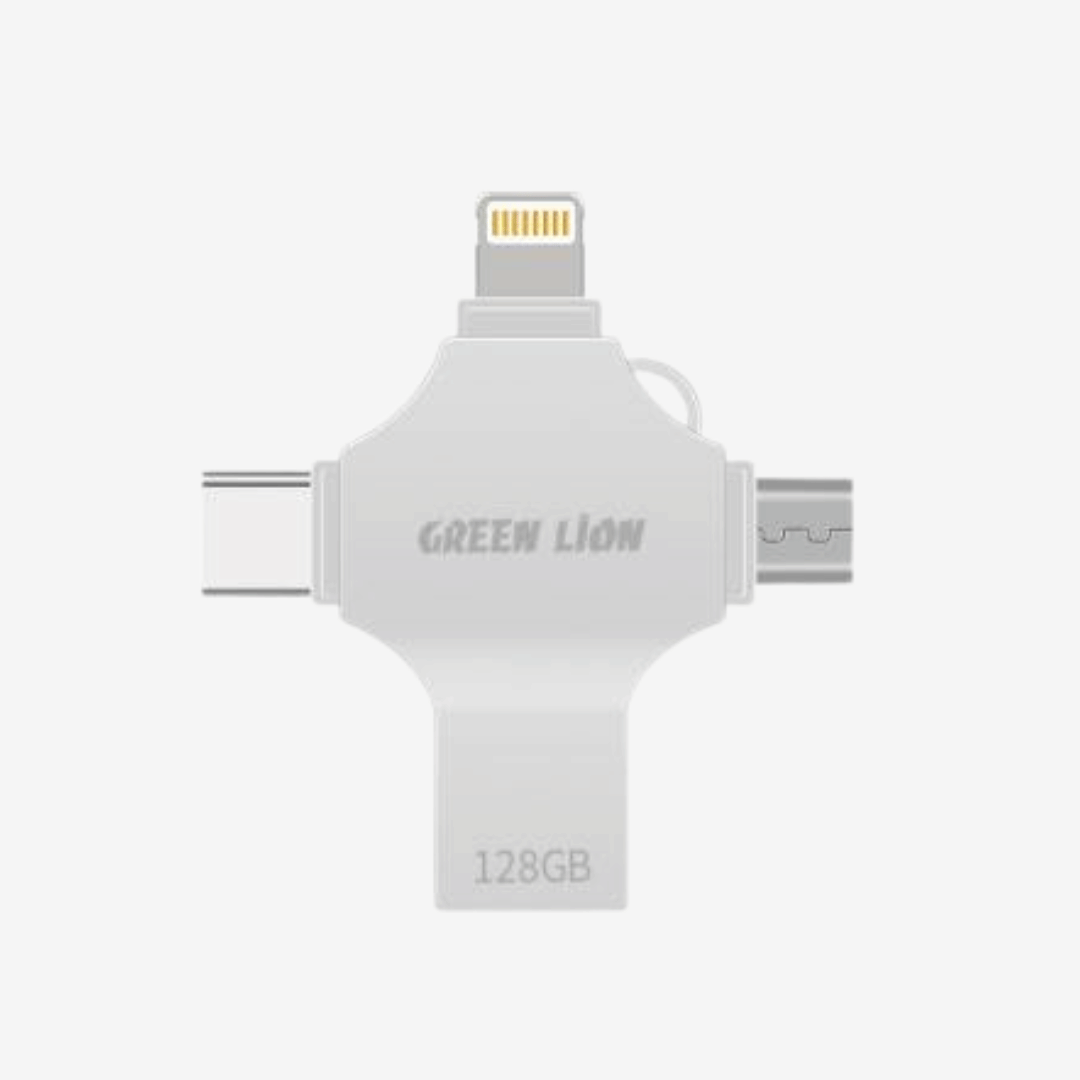 Green Lion 4-In-1 USB Flash Drive