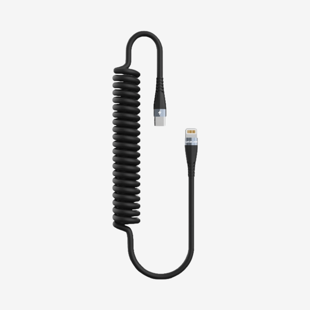 Type-C to Lightning Spring Cable